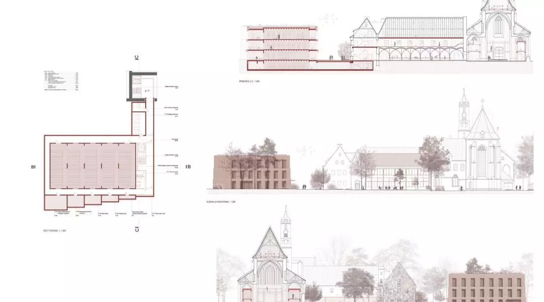 II Nagroda, proj.: ch+ architekci