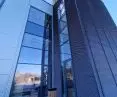 Expanded mesh facade - office building in Lithuania