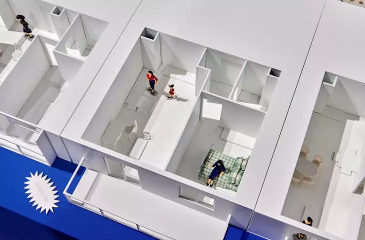 model of an apartment