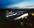 Marcel Sembat High School in Sotteville-lès-Rouen, Normandy - night view