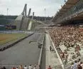 Sports center and grandstand in Lahti, Finland, 1977