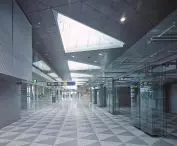 Expansion of Terminal T2 of Helsinki Airport, Finland, 1999.
