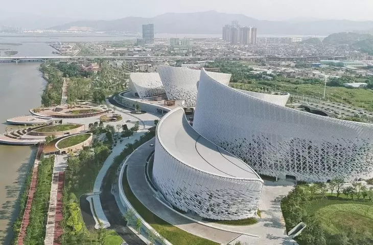 Fuzhou Cultural and Art Center, China, 2018