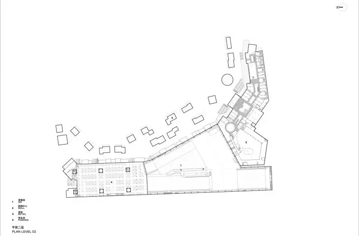 Wuhan ski resort - projection of the complex
