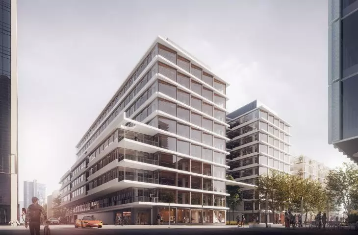 Office House in the Towarowa 22 complex in Warsaw