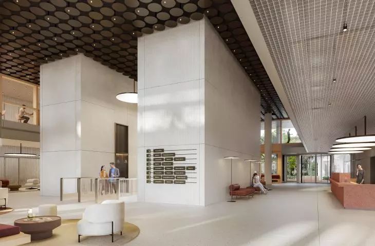 Office House in the Towarowa 22 complex in Warsaw