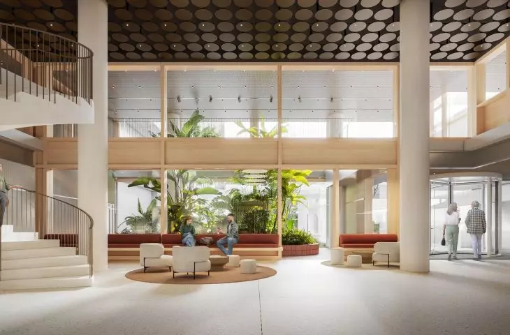 Office House in the Towarowa 22 complex in Warsaw