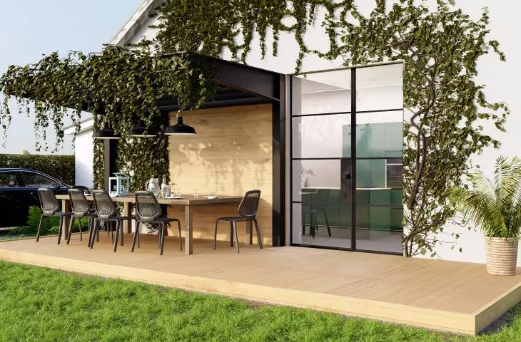 Harpoon cantilevered terrace - visualization