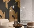 DECOART veneered acoustic panels in Large 50 x 280 format. protected with flame retardant varnish
