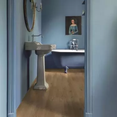 Color drenching is a trend of creating monochromatic interiors