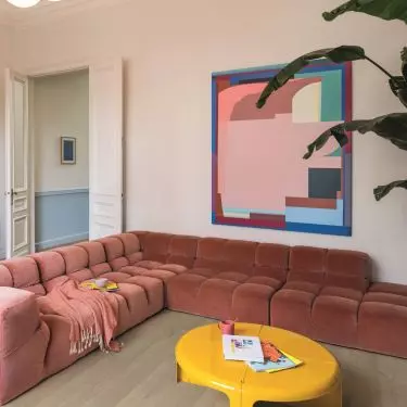 Juxtapose seemingly mismatched elements for an interesting arrangement