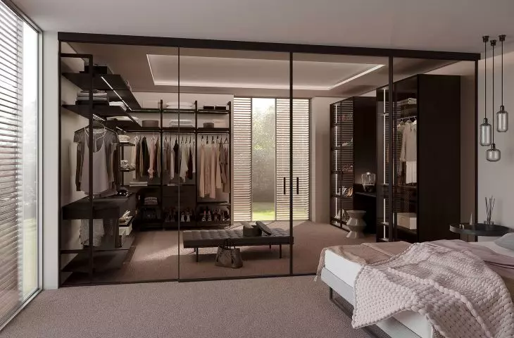 Garderoba Uno oraz drzwi S1200 Air