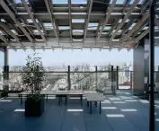 Cultural and tourist center in the Asakusa district of Tokyo - terrace view