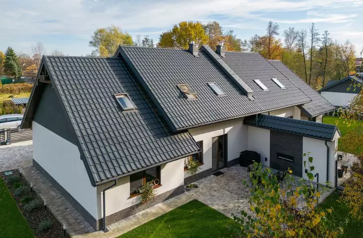 REN sheet metal roofing tiles from Blach Pruszyński