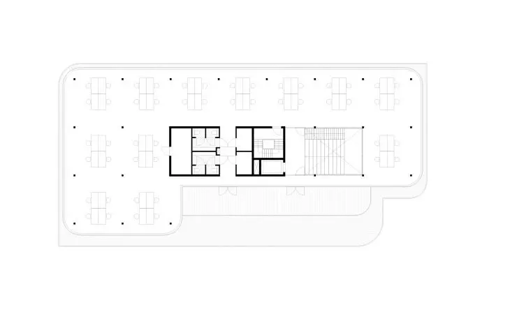 Circular and energy-neutral Omega office building in Hendrik-Ido-Ambacht, the Netherlands - projection