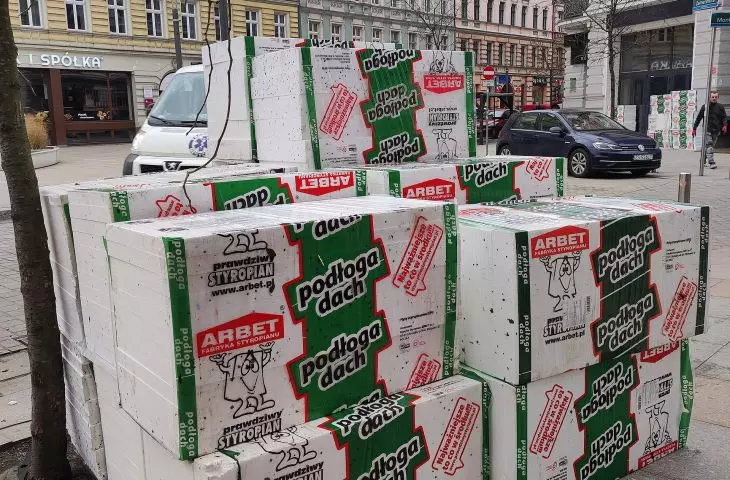 Płyty styropianowe PODŁOGA/DACH