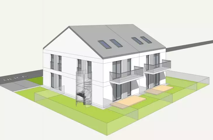 diagram of the building of a small cooperative