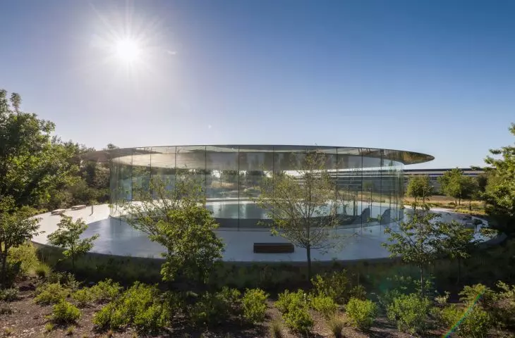 Apple Park w Cupertino w Kalifornii