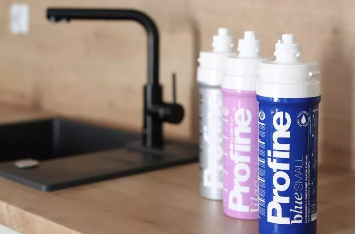 Water filters from the Italian company Profine are easy to adapt to individual needs