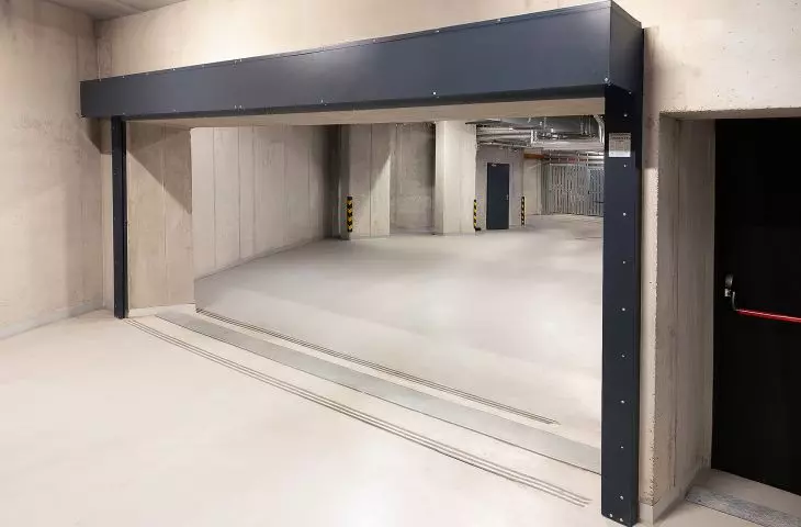 EI fire protection roller door