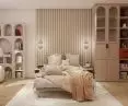 Visualization of the bedroom made in the AiHouse program