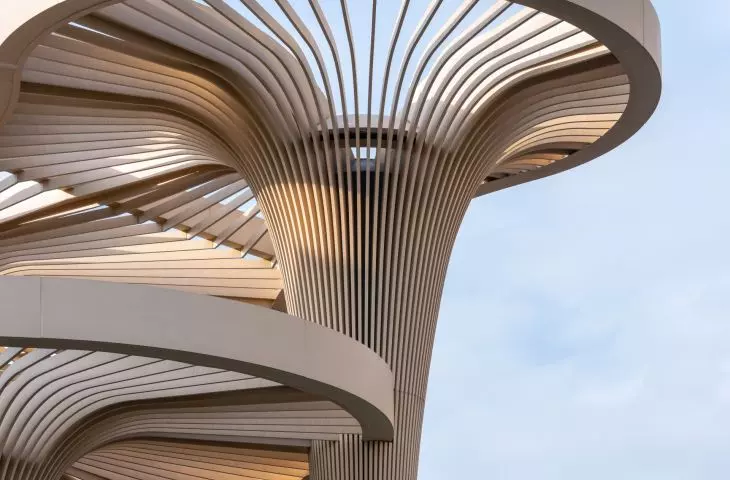 Solar Trees shopping mall in Shanghai