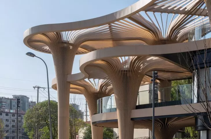 Centrum handlowe Solar Trees w Szanghaju