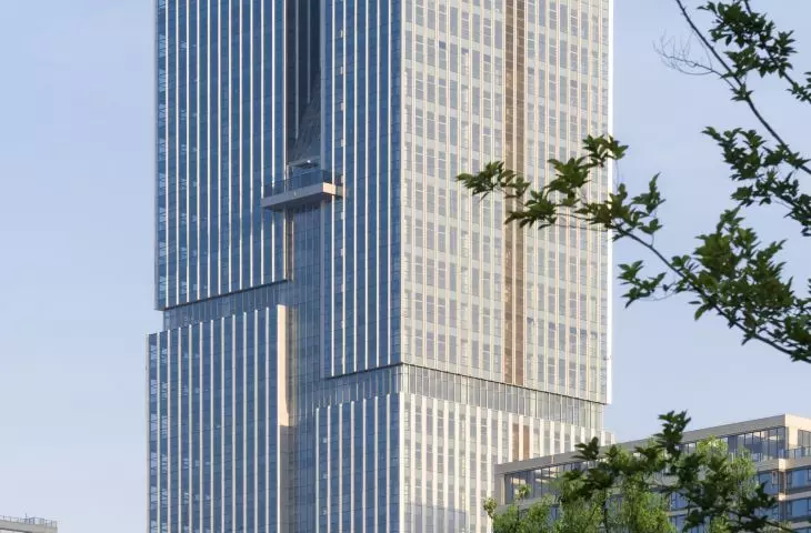 Wieżowiec Nansheng Center w Wenzhou
