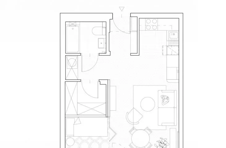 The functional layout after