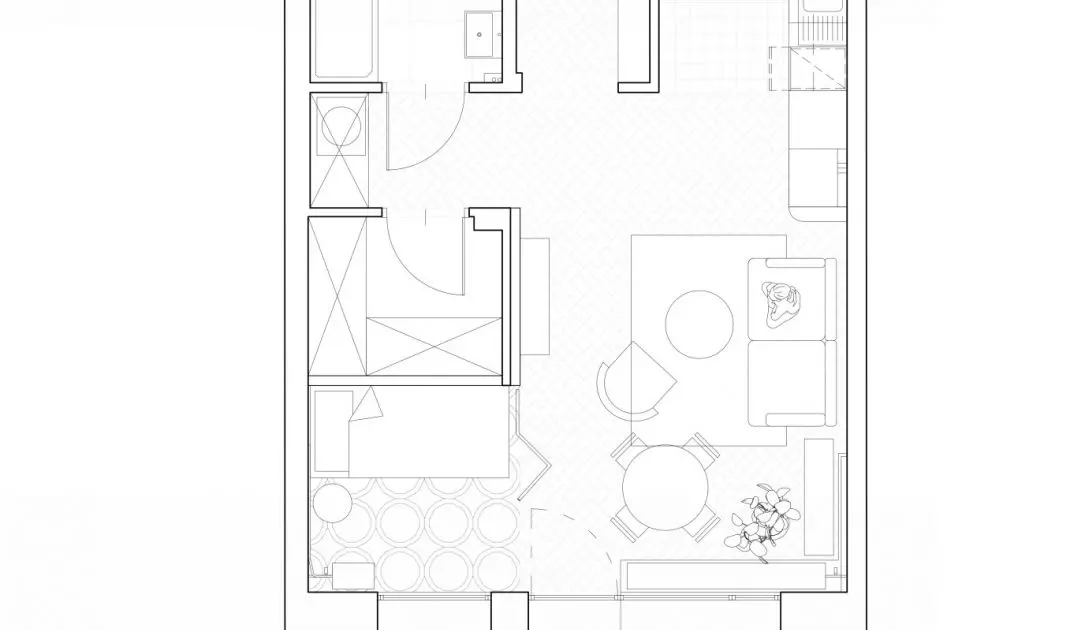 The functional layout after