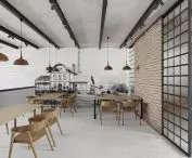 mezzanine, consumption room