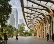 Star River Headquarters skyscraper in Guangzhou, China.