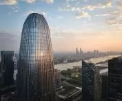 Star River Headquarters skyscraper in Guangzhou, China.