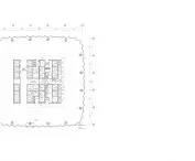 Star River Headquarters skyscraper in Guangzhou, China - first floor plan 