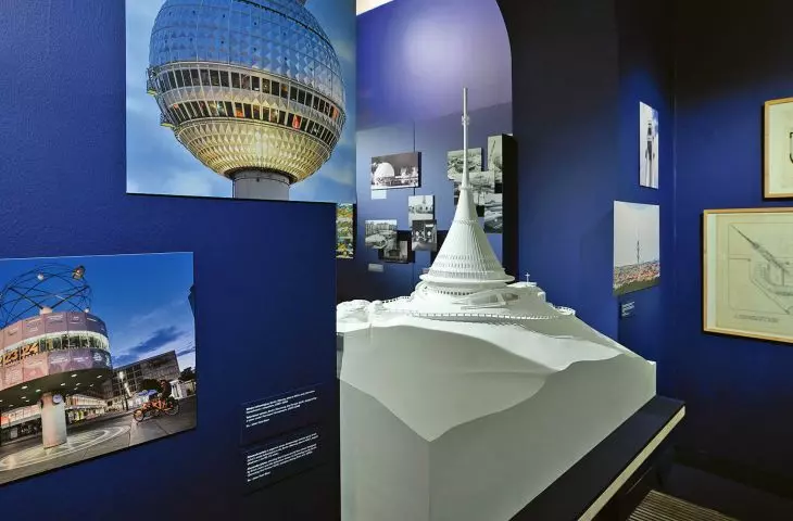 A fragment of the exhibition at the International Cultural Center in Krakow