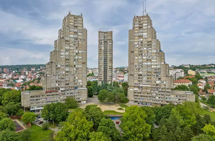 Eastern Gate, New Belgrade (Yugoslavia)