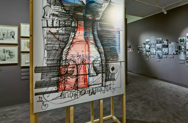 fragment ekspozycji w Międzynarodowym Centrum Kultury w Krakowie