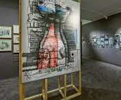 A fragment of the exhibition at the International Cultural Center in Krakow