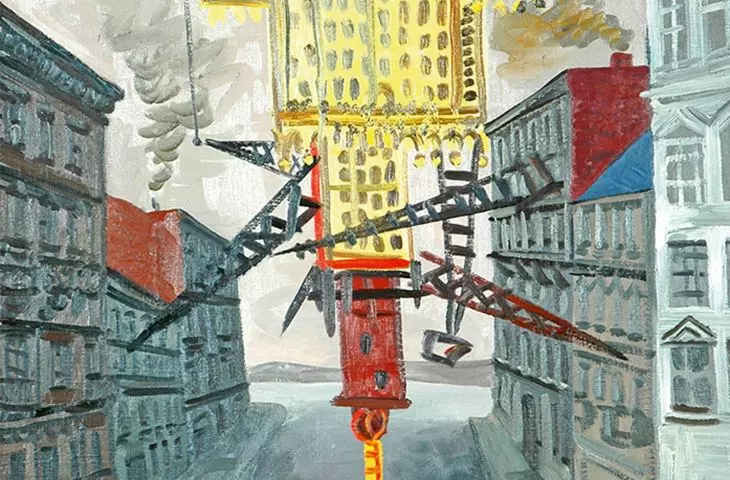 Wojciech Fangor „Pałac Kultury”, 1953