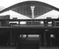 Model of the railway station in Nowe Tychy - winning entry made by Marek Budzyński, Adam Kowalewski and Andrzej Moszczyński, 1960