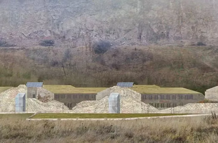 zwycięski projekt konkursowy — Europejskie Centrum Edukacji Geologicznej w Chęcinach (projekt nierealizacyjny), 