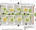 Acoustic barrier - shaping of development quarters in relation to the street, proj.: Open architecture