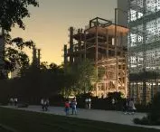Modernizacja parku po byłej fabryce rafinerii ropy naftowej w Hangzhou