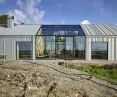 Irregular angle seam system on roof and facade