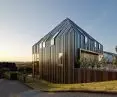 Residential house in Gonderange using RHEINZINK irregular seam technology, arch by Valentiny HVP Architects S.à r.l