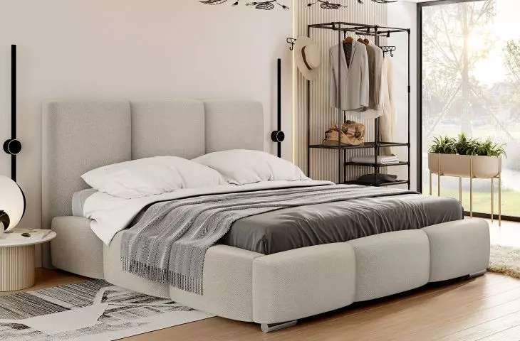 Aderlub upholstered bed