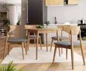 Vidariko table with Osorio chairs