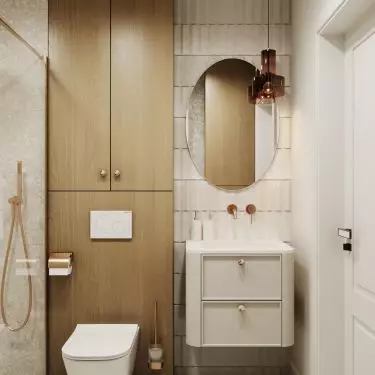 Bathroom designed by Weronika Witaszczyk 