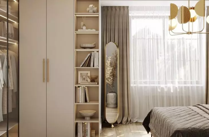 Interior in soft beiges