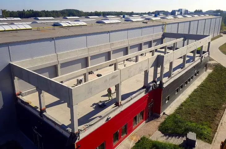 Produkcja i montaż prefabrykatów dla hali